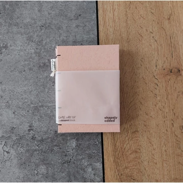 Shapely Odded jegyzetfüzet, lazacszínű
