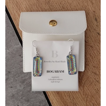 Bogaram Poloska fülbevaló - lepkehernyó