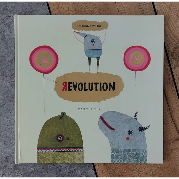 Arianna Papini: R/EVOLUTION, Carthusia-silent book