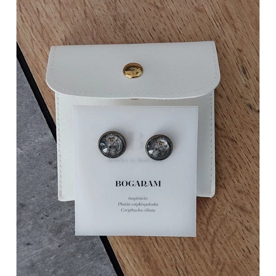 Bogaram Poloska fülbevaló - platán csipkéspoloska 