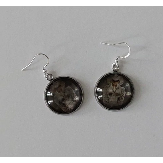 Bogaram Poloska fülbevaló - platán csipkéspoloska